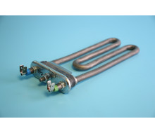 C00066086 Тэн Thermowatt L=17см W=1700Вт без отверстия / без бортика СМА Ariston Indesit подогнутый
