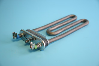 C00066086 Тэн Thermowatt L=17см W=1700Вт без отверстия / без бортика СМА Ariston Indesit подогнутый